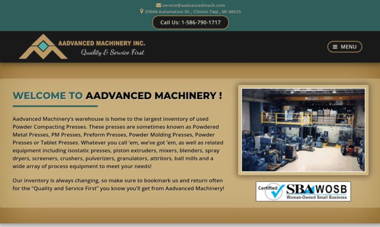 Advanced Machinery, Inc.