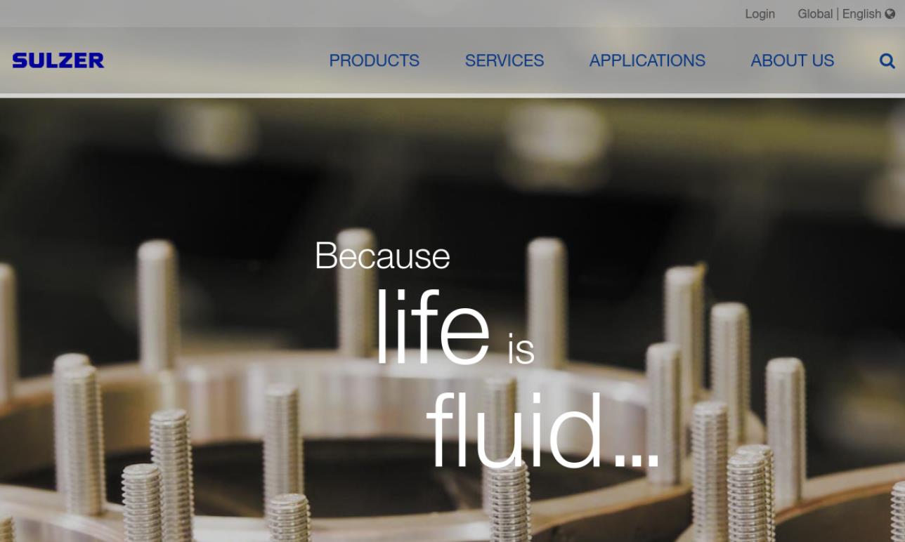 Sulzer Chemtech USA, Inc. Industrial Mixers