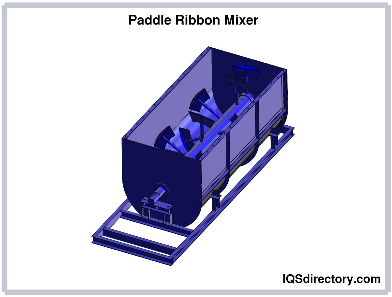 Paddle Ribbon Mixer
